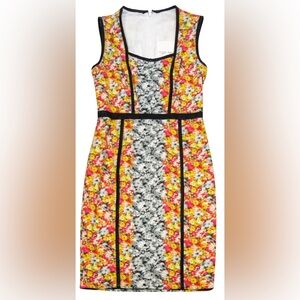 Yigal Azrouël Sheath Floral Dress